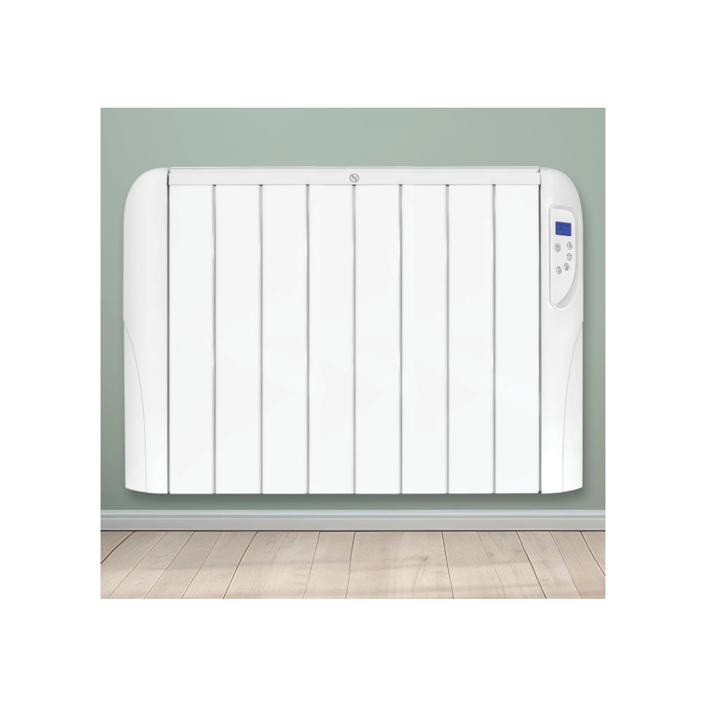 Futura 2000W Panel Heater Bathroom Safe Wall Mounted Timer Thermostat Radiator - Image 4