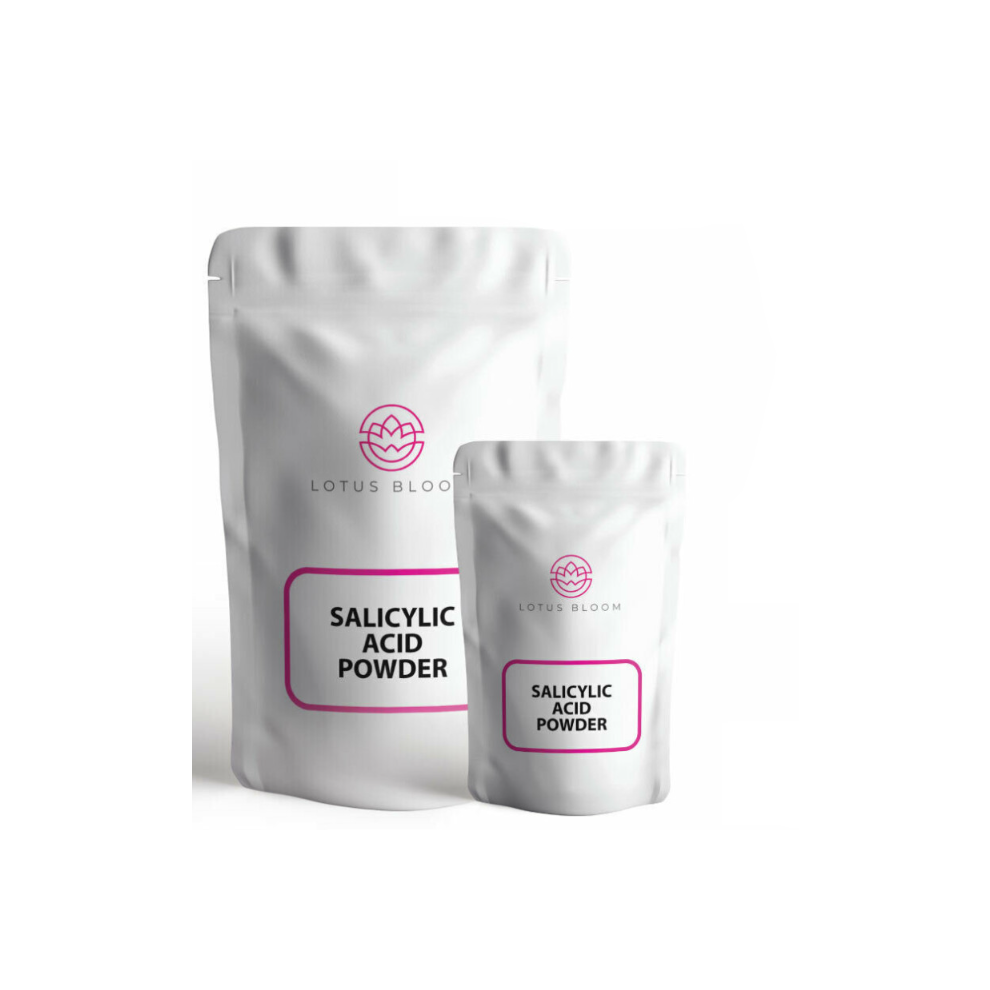 Lotus Bloom (100G) Pure Salicylic Acid Powder 99.9% Used For Cosmetics, Acne, Soaps & More