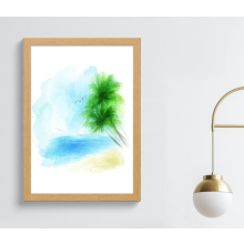 (Oak, 14x6 Inch) The Photo Factory Frame | Wooden Photo &amp; Art Frames