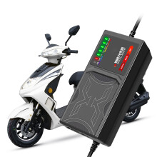 48V20AH Elektrischer Fahrrad Ladegerät mit 7-LED-Anzeige, ABS-Material
