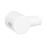 1Pc White Shower Head Holder ABS Silicone Bathroom Shower Bracket 1