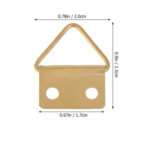 200pcs Picture Frame Hanging Fastener Iron Kitchen Utensils 1