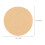 Round Sticker Labels Brown Kraft Paper 3pcs 1inch Diameter 2