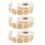 Round Sticker Labels Brown Kraft Paper 3pcs 1inch Diameter 1