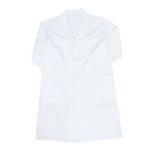 Lab Gown Cotton Simple Design 1pcs