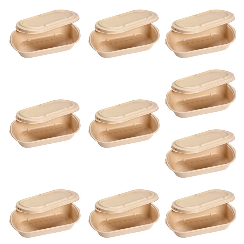 10pcs Meal Prep Containers Food Containers Yellow