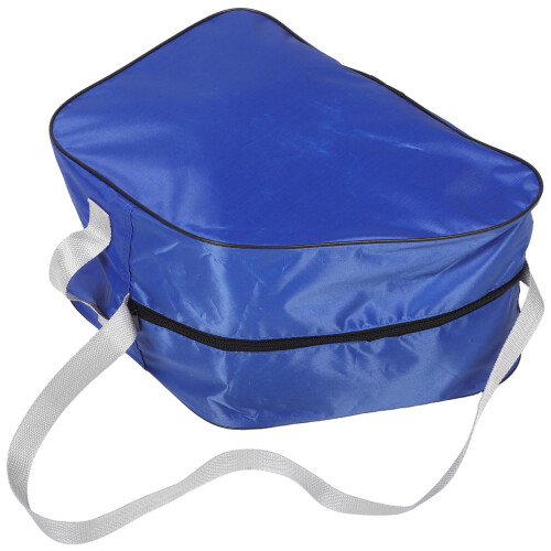 Durable Adjustable Shoulder Strap Skate Bag For Skating Blue