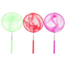 3Pcs Assorted Color Bug Catching Nets Kids Outdoor Telescopic Fish Toy