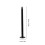 Barbell Weight Plate Stand Black Tool With Easy Installation 2