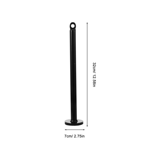 Barbell Weight Plate Stand Black Tool With Easy Installation 1