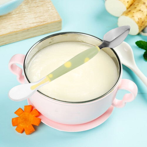 Cuillères Silicone Fruit Bébé Accessoire Double Usage 2
