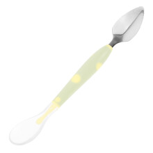 Cuillères Silicone Fruit Bébé Accessoire Double Usage