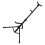 1 Pc Violin Stand Wooden Shelf Environmental Abs 10