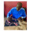 Frank Bruno Signed Boxing Photo: Fighting McCall. Deluxe Frame 4