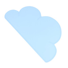 Sky- -Shaped Pet Placemat Food Grade Silicone Easy Clean