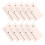 100 Pcs Removable Gypsum Board Prism Stickers Label 9