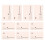 100 Pcs Removable Gypsum Board Prism Stickers Label 7