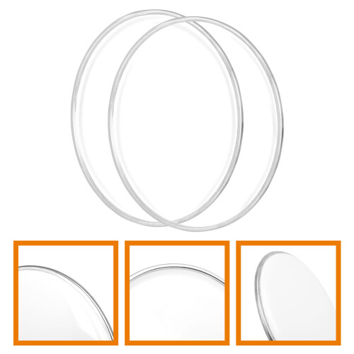 4 Pcs Percussion Part Replacements Jazz Drum Skin 1