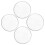 4 Pcs Percussion Part Replacements Jazz Drum Skin 3