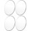 4 Pcs Percussion Part Replacements Jazz Drum Skin 9