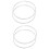 4 Pcs Percussion Part Replacements Jazz Drum Skin 6