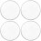 4 Pcs Percussion Part Replacements Jazz Drum Skin 1