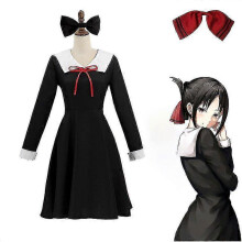 (XXL, Without wig) Anime Kaguya-sama Shinomiya Kaguya Cosplay Costumes Women's Halloween Anime Costume