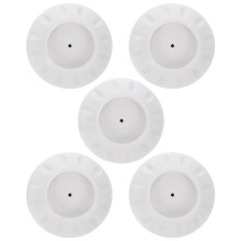 5pcs Door Fence Wall Fixer Pet Child White Rubber