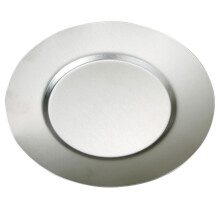 Plate Round Serving Platters Stainless Steel Tray Portable