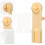 Embroidery Bobbins Sewing Tools Plastic 30 Pieces 2