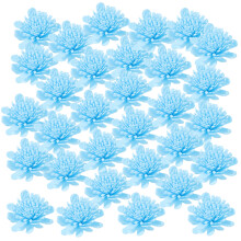 100Pièces Accessoires Diffuseur Fleurs Bleu En Pe Pour Ambiance