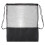 Black Drawstring Backpack Women's School 2set 17.1x14.8in 5