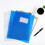 4 Pcs Creative Binders Folder Transparent Folders Office 10