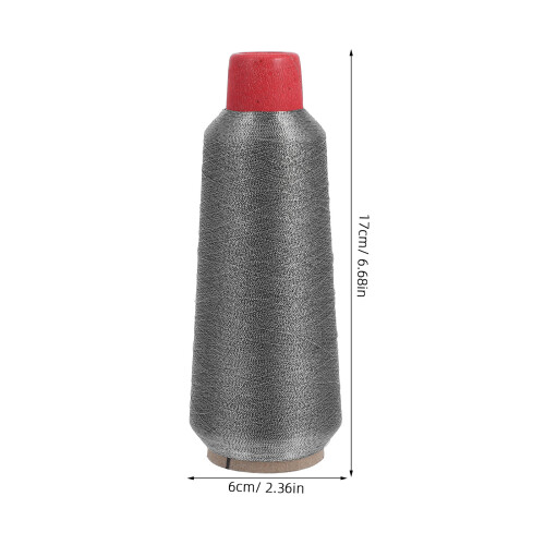 Shiny Stitch Embroidery Thread Plastic Wall Mount Grey 1 Roll 2
