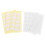 100pcs Candle Stickers Double Sided Base Paper 1