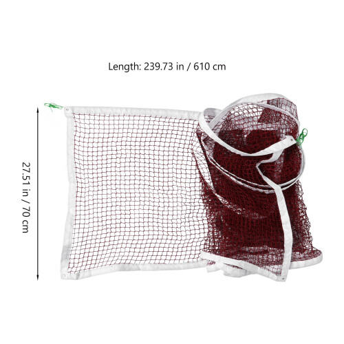 Indoor Badminton Net Badminton Net Red 1set 2