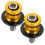 Modification Screws Swing Arm Spools Motorcycle Supply Golden 11