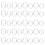 Raindrops  60 Pcs Decorative Cabochons Diy Gems Decoration Transparent 1