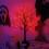 Halloween Black Tree Pre-Lit Black Birch Tree Battery or USB Powered 4