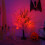 Halloween Black Tree Pre-Lit Black Birch Tree Battery or USB Powered 3