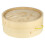 Chinese Round Bamboo Kitchen 2pcs 11.8x11.8x4.7in 1