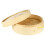 Chinese Round Bamboo Kitchen 2pcs 11.8x11.8x4.7in 4