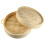 Chinese Round Bamboo Kitchen 2pcs 11.8x11.8x4.7in 6