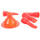4pcs Glass Nozzle Head Plastic Structural Glue Glass Glue 10