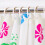 30 Pcs Shower Curtain Hooks White Plastic Rings Bath Drape Loop Clip 11