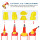 Sealer Nozzles Caulk Finisher Tools In Red For 1 Set 11
