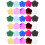30 Sheetspaper Sheets -Cut Folding Kids Crafts 6
