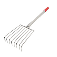 Garden Rake With Handle Stainless Steel For Adults 1set