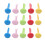 Decorative Nails Two Legged Nails Alloy 120 Pcs 5