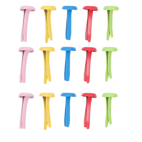 Decorative Nails Two Legged Nails Alloy 120 Pcs